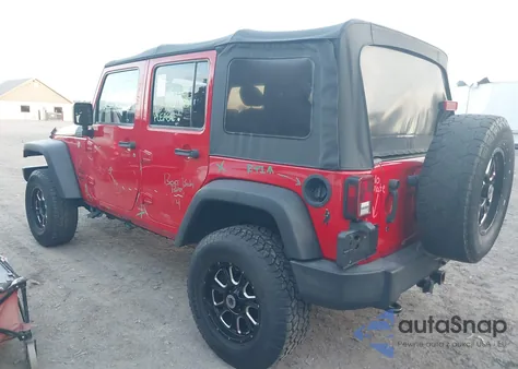 2016 Jeep Wrangler Unlimited Sport z USA, uszkodzony, nr VIN 1C4BJWDG2GL304441